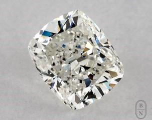 This cushion modified cut 1.01 carat I color si1 clarity has a diamond grading report from GIA