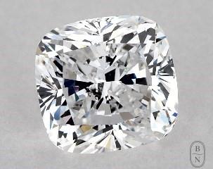 This cushion modified cut 1.01 carat D color si1 clarity has a diamond grading report from GIA