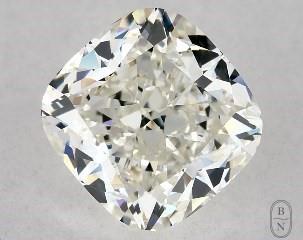 This cushion modified cut 1.03 carat I color vvs1 clarity has a diamond grading report from GIA