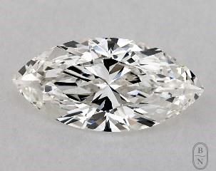 This marquise cut 1.01 carat I color vvs1 clarity has a diamond grading report from GIA