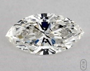 This marquise cut 1.01 carat G color si1 clarity has a diamond grading report from GIA