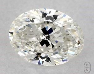 This oval cut 1 carat G color si1 clarity has a diamond grading report from GIA