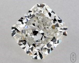 This radiant cut 1.03 carat I color si1 clarity has a diamond grading report from GIA