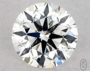 0.30 Carat H-SI2 Excellent Cut Round Diamond