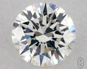 0.32 Carat H-SI2 Excellent Cut Round Diamond