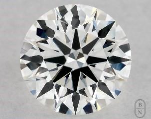 This Astor TM diamond, 1 carat H color vs2 clarity has ideal proportions and a diamond grading report from GIA