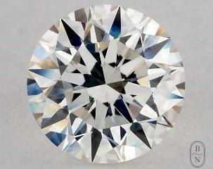 This 2.01 carat Lab-Created  round diamond I color vvs2 clarity has Excellent proportions and a diamond grading report from GIA