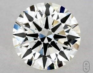 This 2.01 carat Lab-Created  round diamond I color vs1 clarity has Excellent proportions and a diamond grading report from GIA