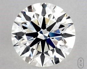 This 2.02 carat Lab-Created  round diamond G color vs2 clarity has Excellent proportions and a diamond grading report from GIA