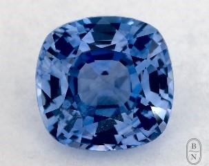 This 0.93 Cushion Blue Sapphire is sold exclusively by Blue Nile 