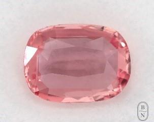 This 1.05 Cushion Pink Sapphire is sold exclusively by Blue Nile 