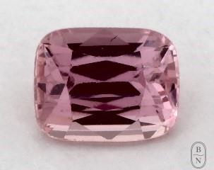 This 1.08 Cushion Pink Sapphire is sold exclusively by Blue Nile 