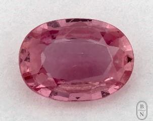 This 0.73 Oval Pink Sapphire is sold exclusively by Blue Nile 