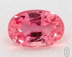 This 0.74 Oval Pink Sapphire is sold exclusively by Blue Nile 
