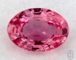 This 0.85 Oval Pink Sapphire is sold exclusively by Blue Nile 