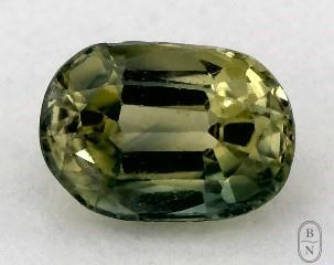 This 0.89 Oval Green Sapphire is sold exclusively by Blue Nile 