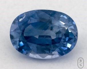 This 1.08 Oval Blue Sapphire is sold exclusively by Blue Nile 