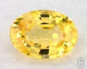 This 1.09 Oval Yellow Sapphire is sold exclusively by Blue Nile 