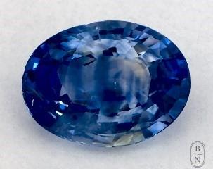 This 1.20 Oval Blue Sapphire is sold exclusively by Blue Nile 