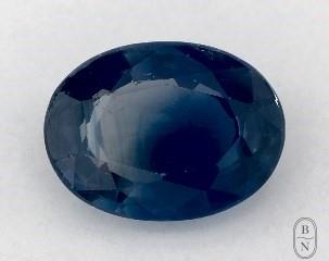 This 1.28 Oval Blue Sapphire is sold exclusively by Blue Nile 