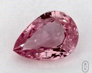 This 0.87 Pear Pink Sapphire is sold exclusively by Blue Nile 