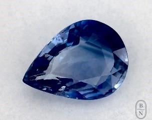 This 1.06 Pear Blue Sapphire is sold exclusively by Blue Nile 