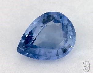 This 1.14 Pear Blue Sapphire is sold exclusively by Blue Nile 
