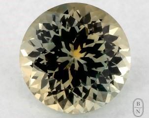 This 0.70 Round Yellow Sapphire is sold exclusively by Blue Nile 