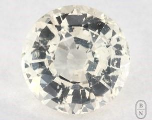 This 0.77 Round Yellow Sapphire is sold exclusively by Blue Nile 