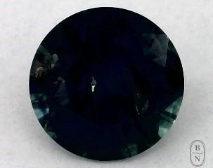 This 0.80 Round Blue Sapphire is sold exclusively by Blue Nile 