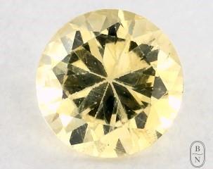 This 0.89 Round Yellow Sapphire is sold exclusively by Blue Nile 