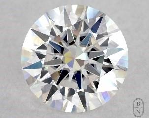 This 0.92 Round Moissanite is sold exclusively by Blue Nile 