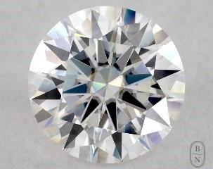 This 0.98 Round Moissanite is sold exclusively by Blue Nile 